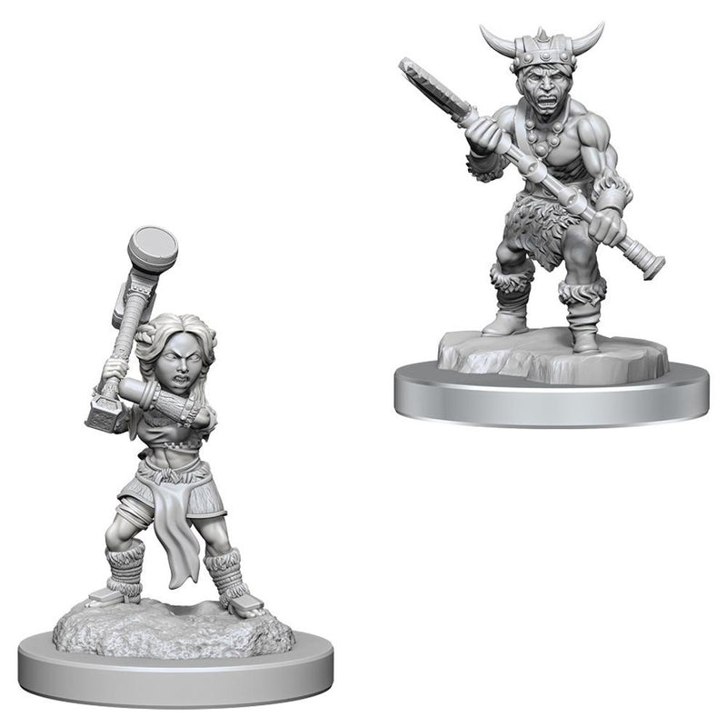 Nolzur's Marvelous Miniatures - Halfling Barbarians