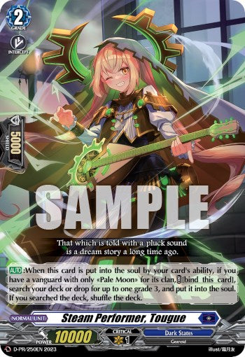 Steam Performer, Tougue (D-PR/250EN) [D Promo Cards]