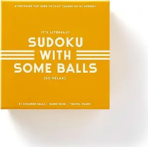 Soduko with Some Balls