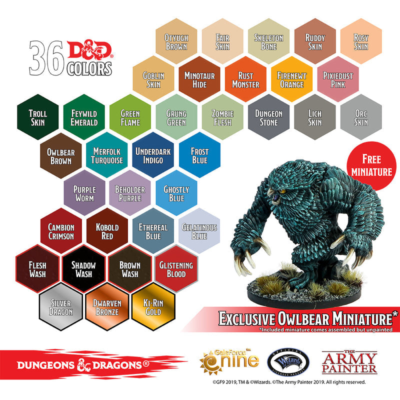 D&D - Nolzur's Marvelous Pigments - Monsters Paint Set