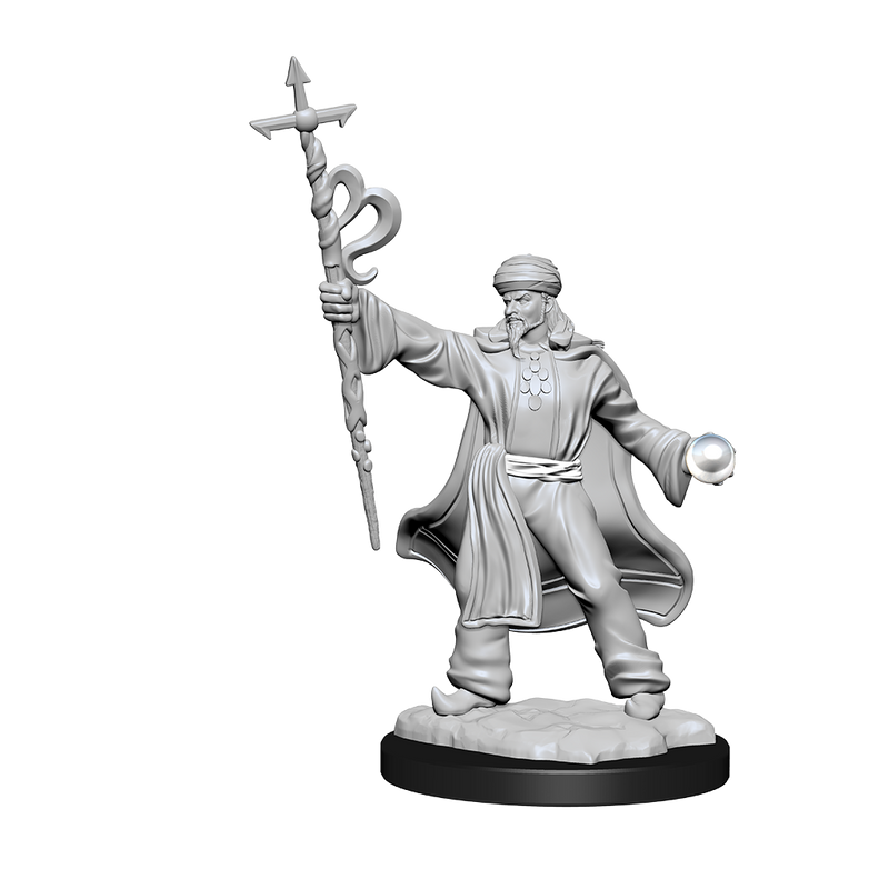 Nolzur's Marvelous Miniatures - Human Wizard (male)