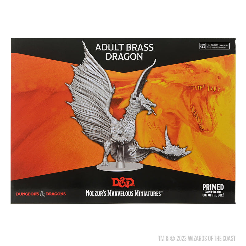 Nolzur's Marvelous Miniatures - Adult Brass Dragon