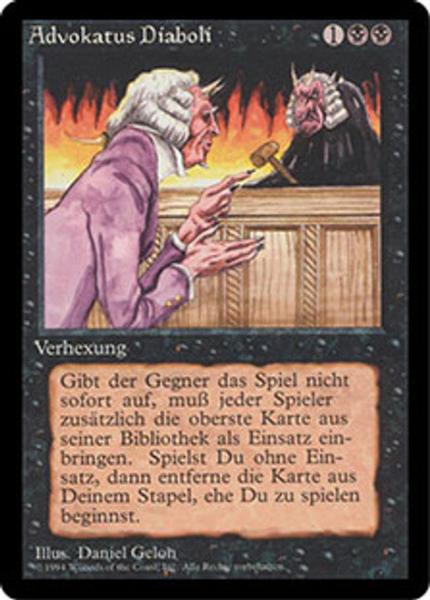 Demonic Attorney (GERMAN) [Foreign Black Border]