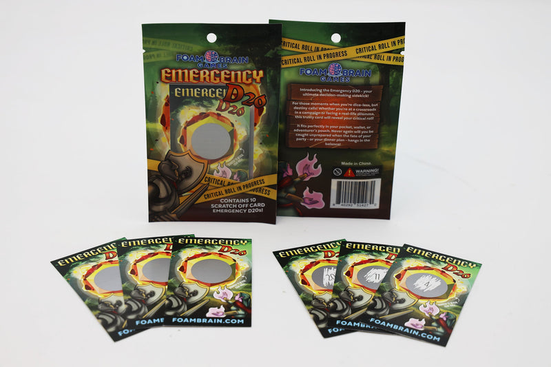 Emergency D20 - Pack of 10