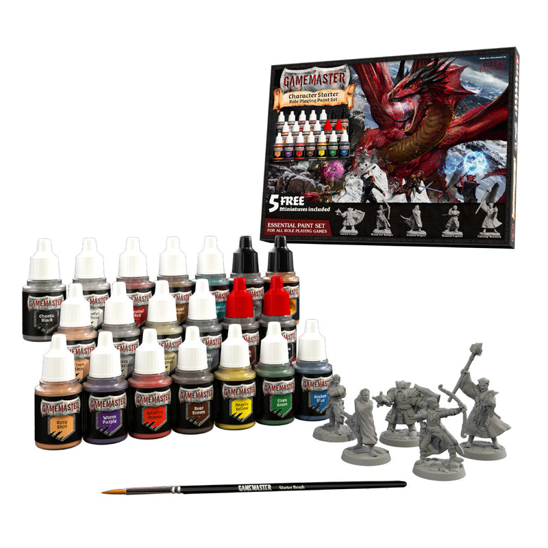 Gamemaster Character Starter Role Playing Paint Set