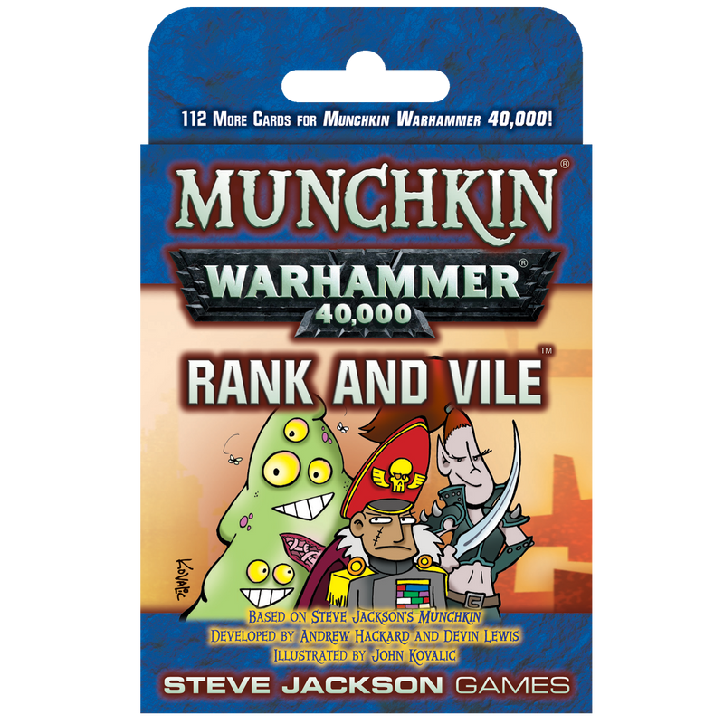 Munchkin - Warhammer 40K - Rank and Vile