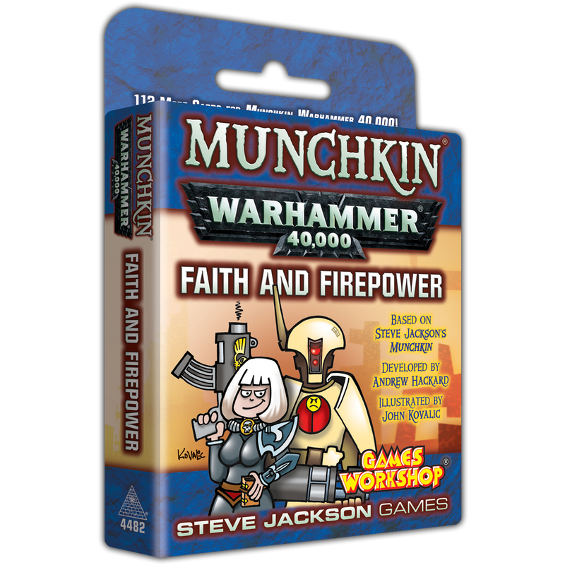 Munchkin - Warhammer 40K - Faith and Firepower