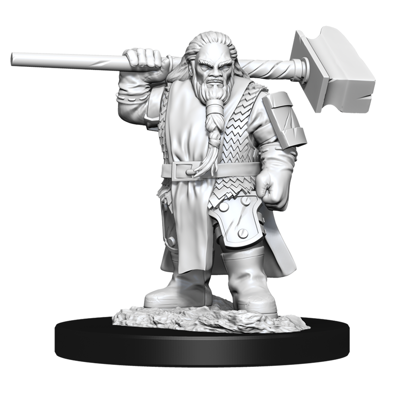 Nolzur's Marvelous Miniatures - Dwarf Cleric (male)