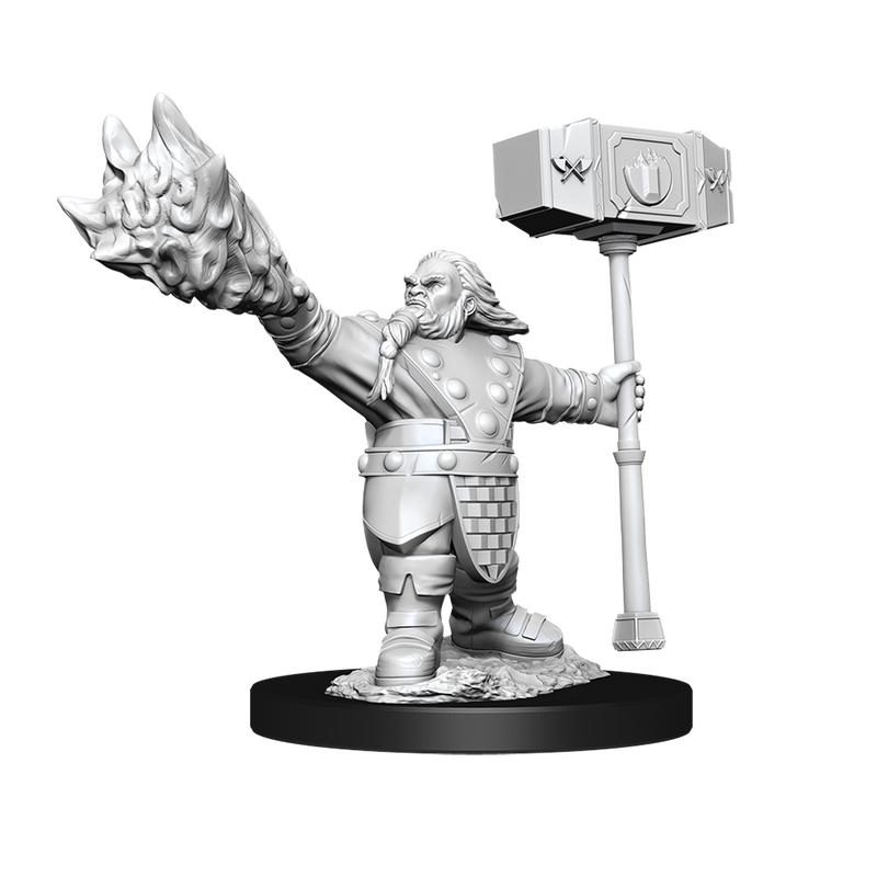 Nolzur's Marvelous Miniatures - Dwarf Cleric (male)