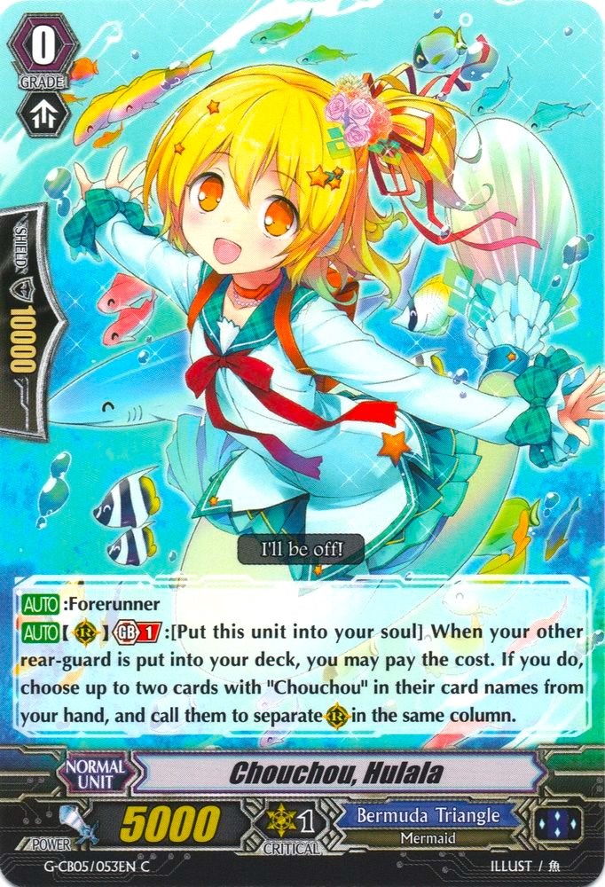 Chouchou, Hulala (G-CB05/053EN) [Prismatic Divas]