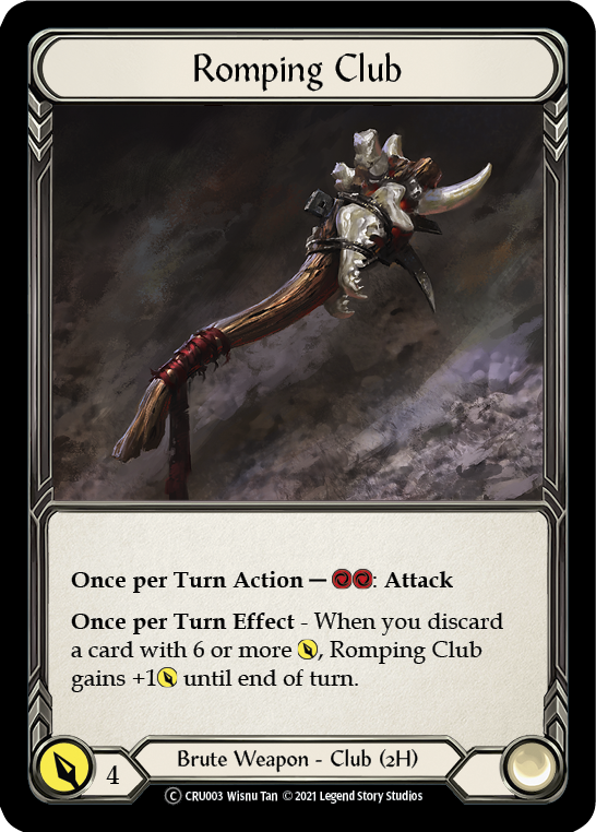 Romping Club (Rainbow Foil) [CRU003-RF] Unlimited Rainbow Foil