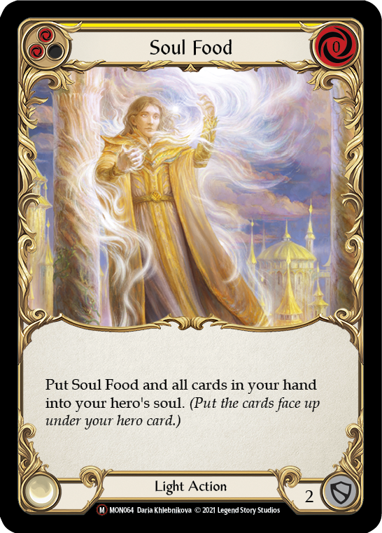 Soul Food (Rainbow Foil) [U-MON064-RF] Unlimited Edition Rainbow Foil